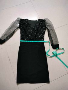 black dress
