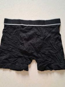 S Men's Black Boxer Briefs