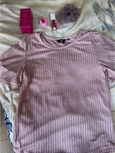 Pink Shimmery Top