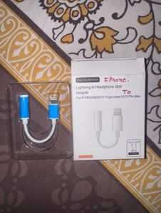 Lightning to Headphone Jack Adapter for iPhone