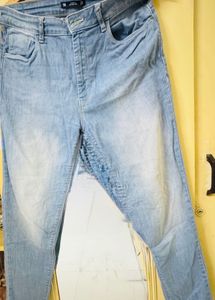 Light Wash Denim Jeans