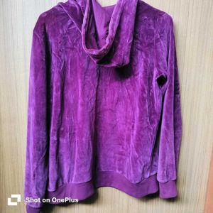 Classic Velvet used  Zip-Up Hoodie