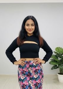 Floral Mini Skirt