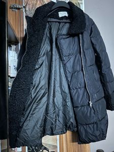 eligant black long jacket