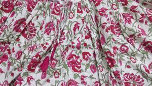 Boho Floral Print Tunic Top
