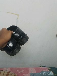 formal black derby Shoes