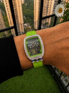 JACOB &amp; CO EPIC X CHRONO BAGUETTE GREEN WATCH ⌚💚✨