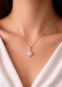 Sparkling Star Pendant Necklace