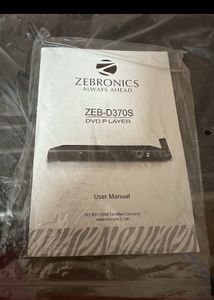 Zebronics Multimedia Player unused with all access