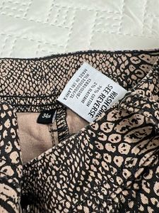 Snake Print Shorts