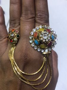 Earrings,saree Pin, Rings