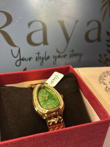 Seravelle Green Dial Watch