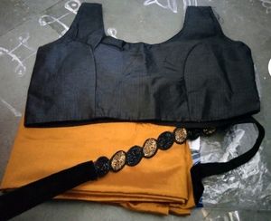 Beautiful Saree With Readymade Blouse