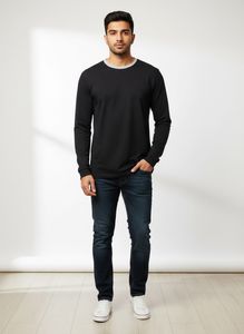 Black Pullover T-shirt
