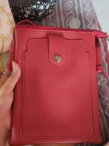 Red Crossbody Bag