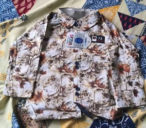 Floral Print shirt of baby
