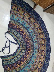 Ethnic Jaipuri beautiful A-line shaped wrapskirt