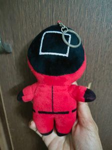 Squid Game Plush Bag Charm And Key Chain