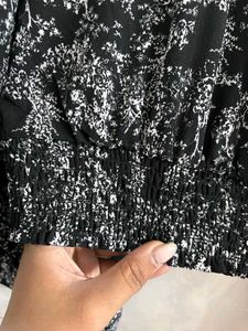 black stylish co-ord set