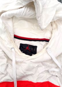 Jordan White Hoodie