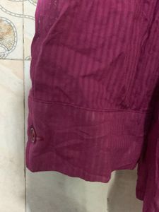 Elegant Magenta Blouse