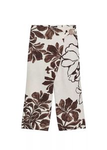 Zara New Floral trousers