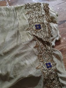 Embroidered Silk Saree