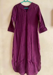 Elegant Purple Kurta Set with Dupatta