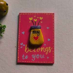 Combo Set of 3D Clay Fridge Magnets 🌷