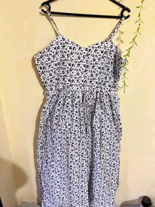 Leopard Print Spaghetti Strap Dress