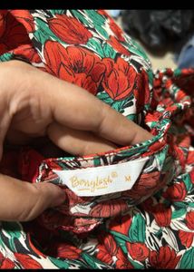 Floral Print Midi Dress