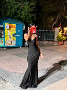 Elegant Black Maxi Dress
