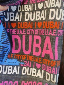 Dubai Themed Shoulder Bag