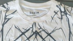 White Shein T-Shirt Very Nice Trending