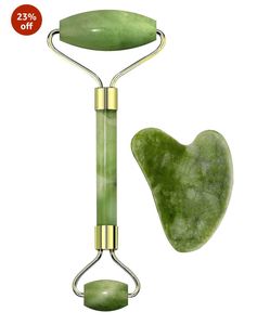 Jade Roller &amp; Gua Sha Set