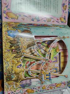 Princess and the jewels 3D window pop up book