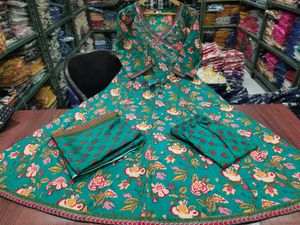 Angrakha Anarkali Suit