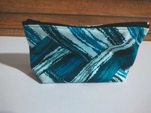 Stylish Striped Pouch
