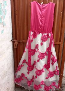 Beautiful Pink Ethnic Gown