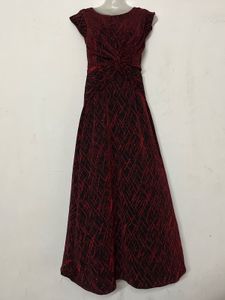 Pintresty Stunning Red &amp; Black Glitter Dress