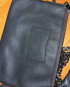 Authentic Coach Black Leather Crossbody Bag