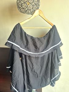 Off-Shoulder Ruffle Top