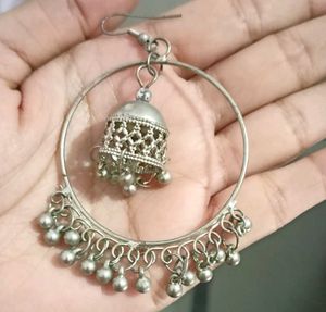 Jhumka Hoop Earrings