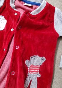 Fleece Velvet Romper