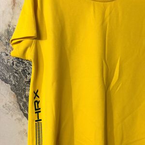 HRX Yellow T-Shirt