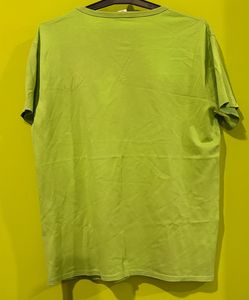 Green Graphic Print Tee
