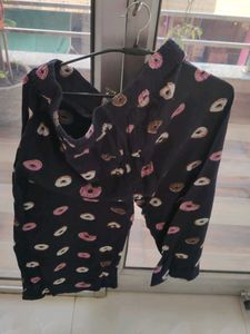 Donut Print night Set