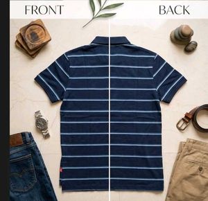 Striped Polo T-Shirt