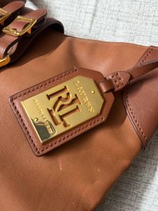 Brown Leather Hobo Bag
