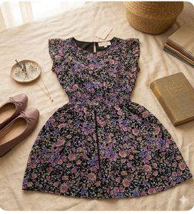 Floral Print Mini Dress